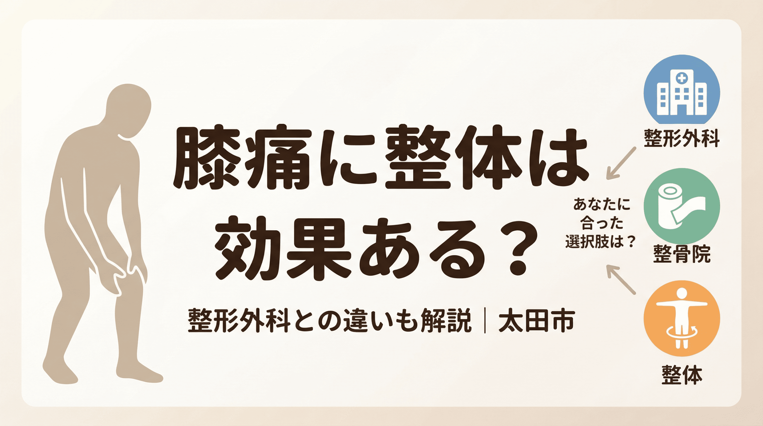 膝痛整体の記事